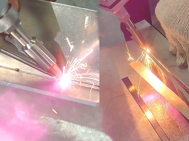 handheld fiber laser welding and cutting machine